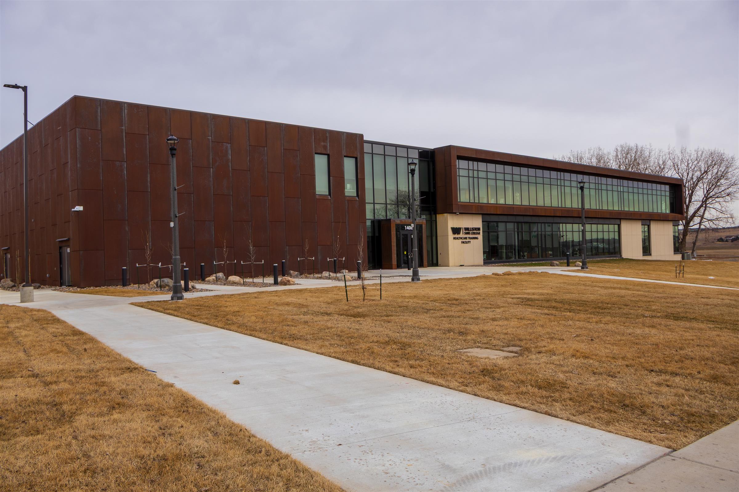 Exterior of the Jane S. Nelson Healthcare Training Facility